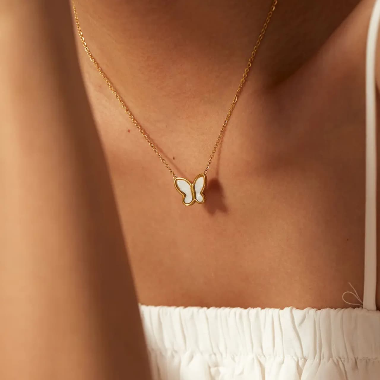 Butterfly necklace