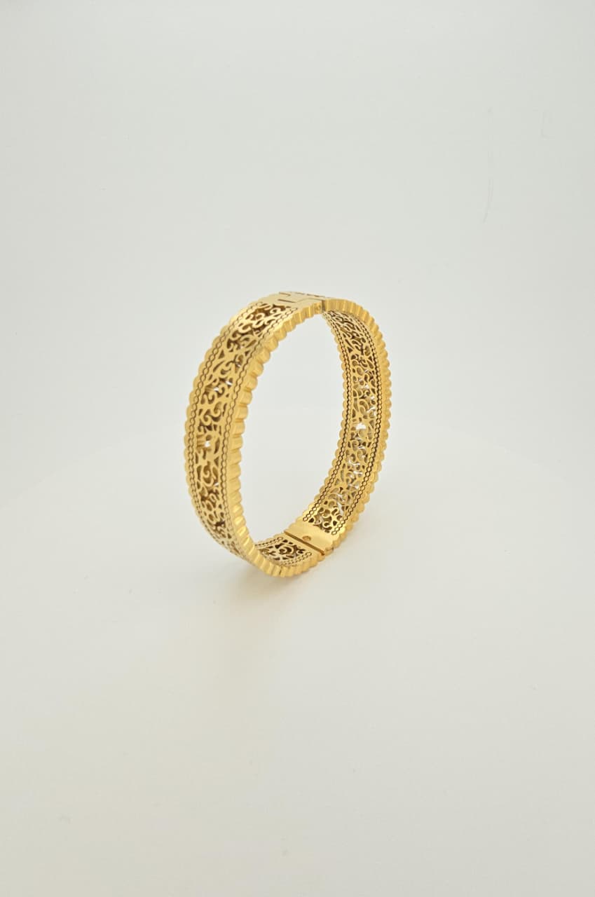 New design 18k gold-plated bangle