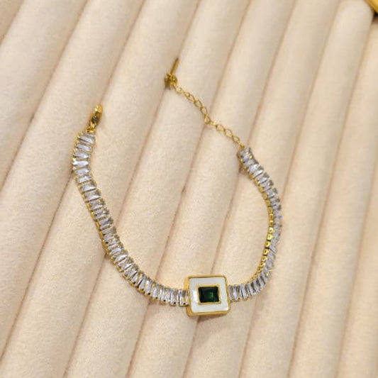 New Emerald Tennis bracelet