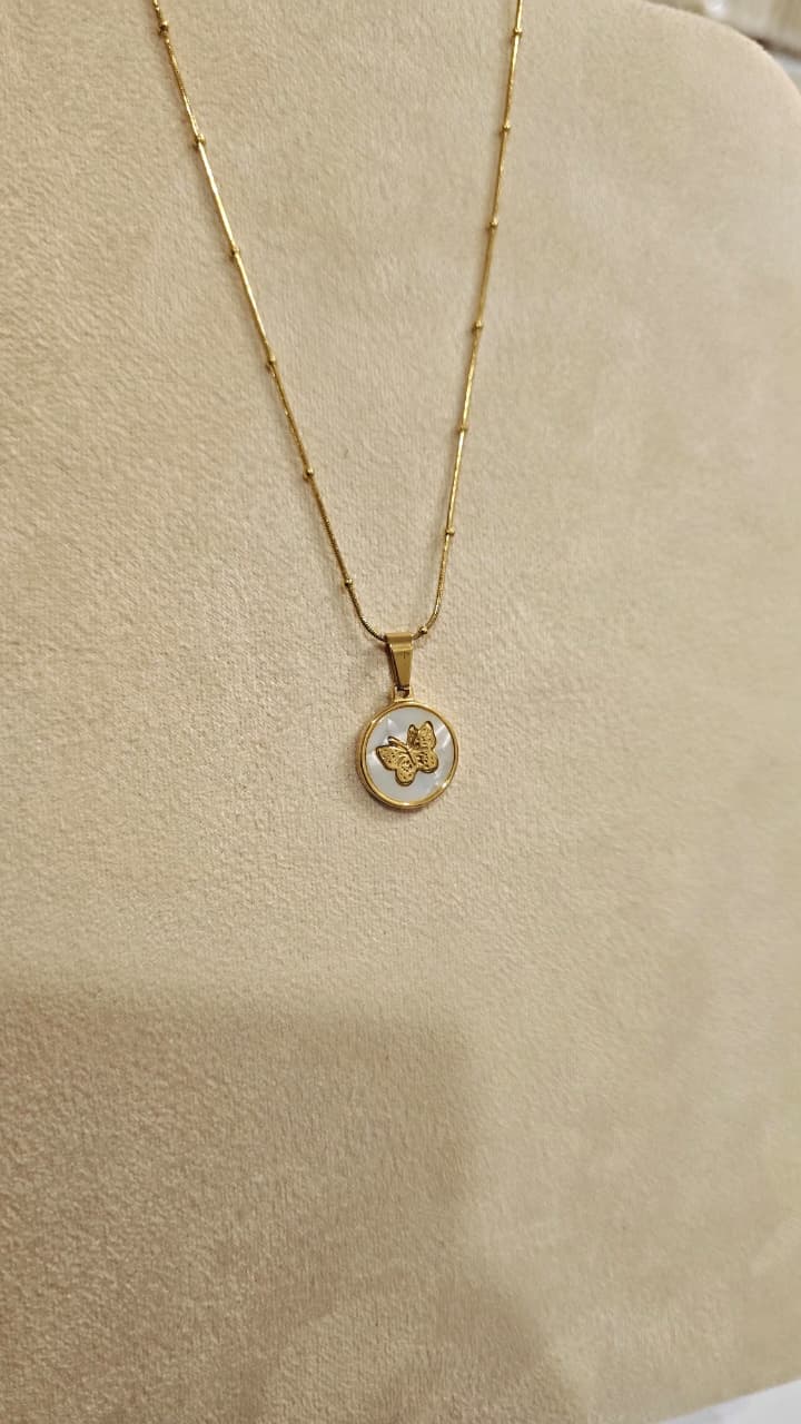 New butterfly necklace