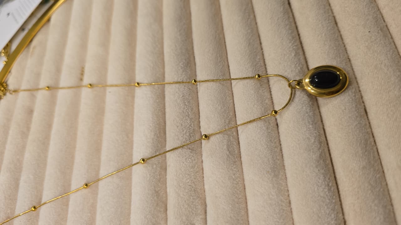 Antique black Necklace