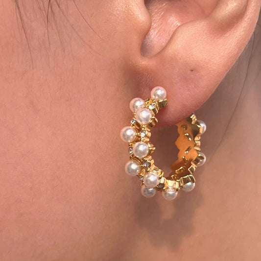 Peals luxury design earrings