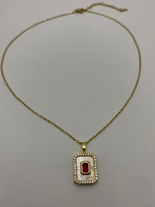 New Turkish ruby necklace