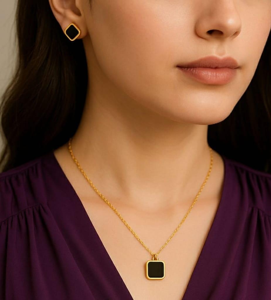 Square Night Necklace
