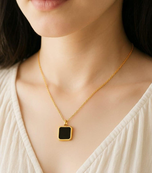 Square Night Necklace